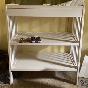 Toddler changing table.